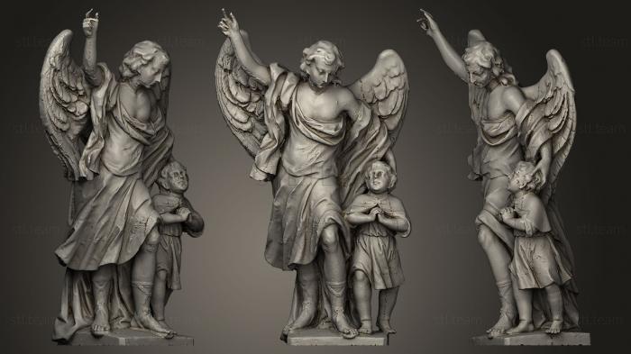 Статуи античные и исторические Ангелус кустос